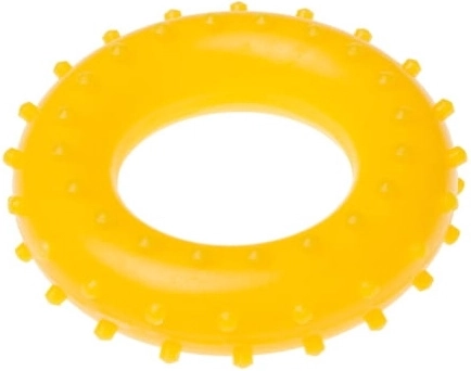 Disc de masaj și reabilitare Fizjo cu țepi, galben, 7,2 cm