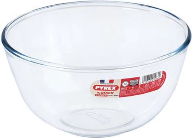 Bol din sticlă Pyrex 24 cm, 3,1 l