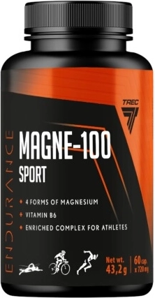 Trec Endurance Magne‑100 Sport 60 capsule