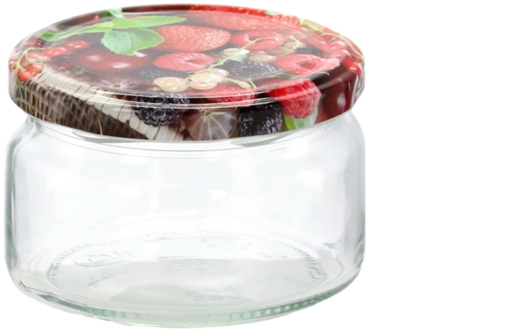 Borcan 250 ml cu capac cu filet fi 82 - 1 bucată