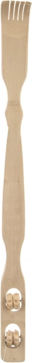 Scărpinător cu rolă de masaj din lemn, 46 cm