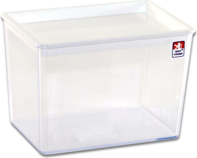 Cutie pentru alimente vrac 0,6 l – înaltă, dreptunghiulară, mix de culori