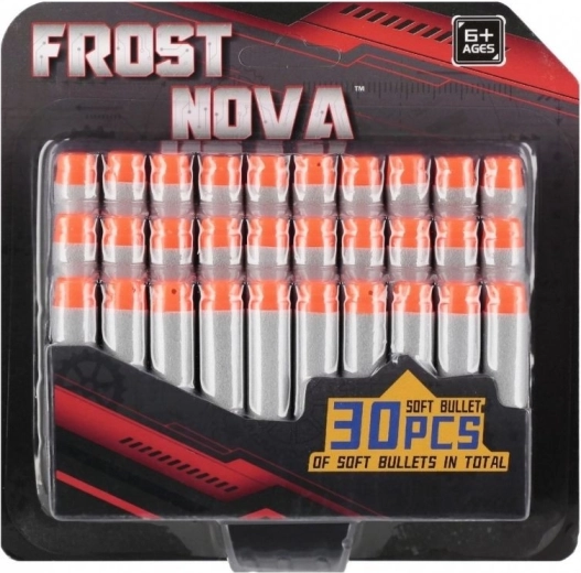 Frost Nova cartușe din spumă pentru pistoale pentru copii, 30 buc