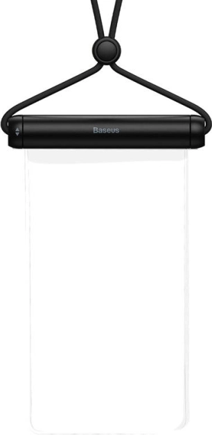 Baseus husă impermeabilă pentru smartphone cu închidere glisantă (neagră)