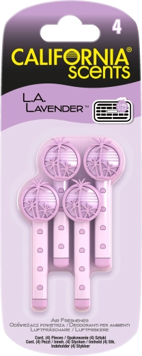 Odorizant auto pentru grila de ventilație L.A. Lavender – CALIFORNIA SCENTS