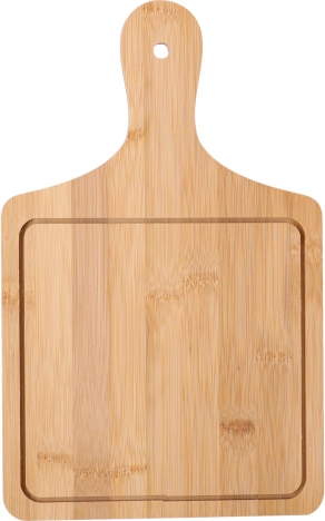 Placă de pizza din lemn - pătrată, mică