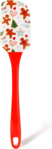 Spatulă de bucătărie de Crăciun cu cap din silicon