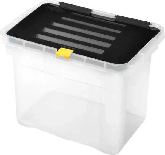 Cutie de depozitare din plastic cu capac 9 l, 30 × 23 × 20 cm