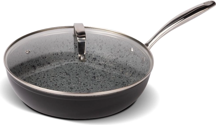 Tigaie Lamart Granit cu capac, 28 cm