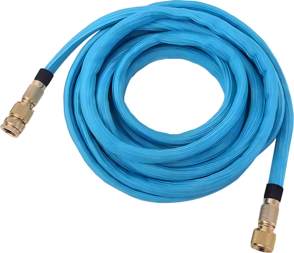 Furtun de grădină extensibil 10–22,5 m cu cuple rapide din alamă 1/2 și 3/4