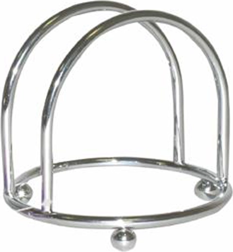 Suport pentru șervețele din metal cromat Potcoavă 10,4 × 12 cm