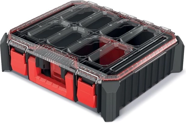 Organizator pentru unelte cu etanșare, 44,5 × 36,8 × 12,6 cm, negru