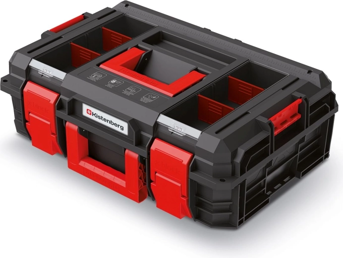 Geantă pentru scule KISTENBERG X-Block 546 × 380 × 194 mm, negru