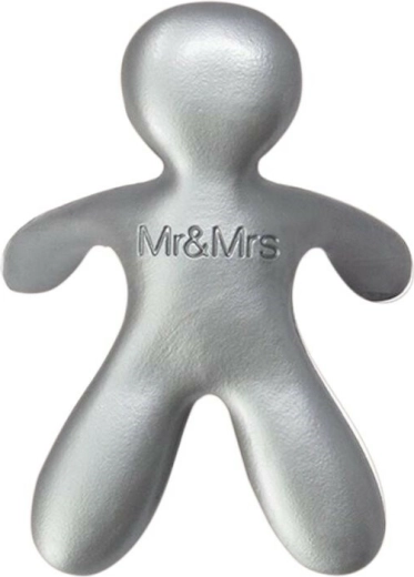 Odorizant auto Mr & Mrs Fragrance Cesare Orange & Sandalwood – argintiu