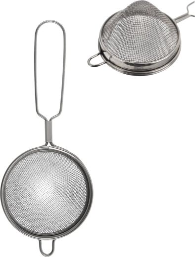 Sită dublă din inox pentru bucătărie 7 cm
