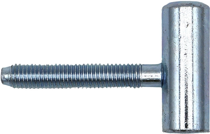 Partea superioară a balamalei de ușă M8, 50 mm, zinc albastru (10 buc)