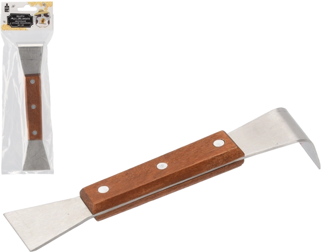 Daltă pentru apicultori din oțel inoxidabil cu mâner din lemn 20 cm