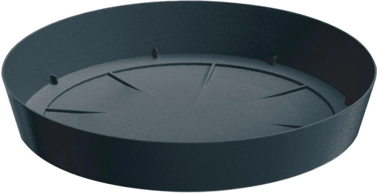 Tăviță pentru ghiveci LOFLY 10,5 cm antracit