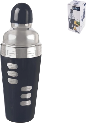 Shaker din oțel inoxidabil cu rețete 0,69 l