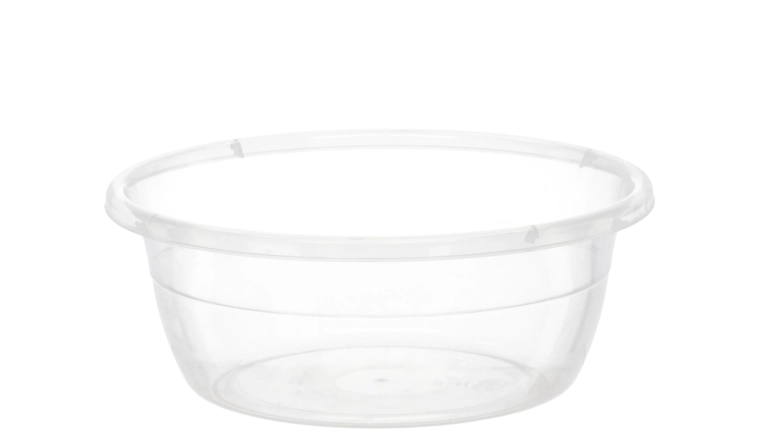 Bol rotund transparent 2,5 l