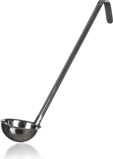 Polonic din oțel inoxidabil AKCENT 110 ml, diametru 8 cm