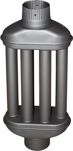 Schimbător de căldură pentru coș de fum 130 × 550 mm antracit