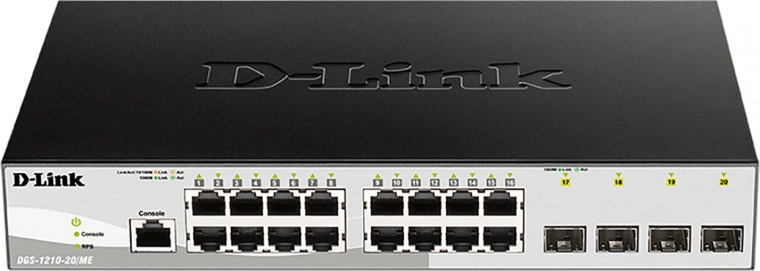 D-Link switch gigabit gestionat pentru Metro Ethernet DGS-1210-20/ME/EE - 1 bucată