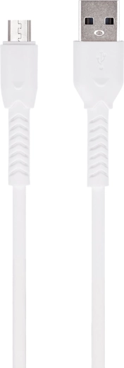 Maxlife cablu microUSB 1 m alb