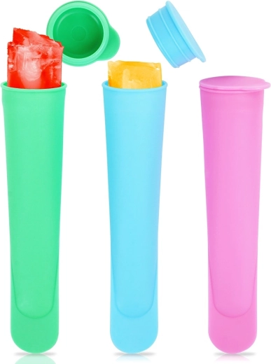 Forme din silicon pentru înghețată 100 ml, 3 buc