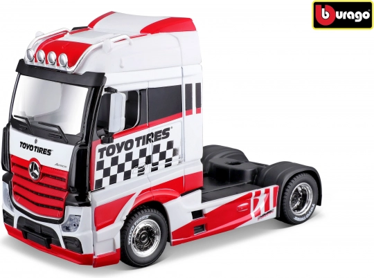 Mercedes‑Benz Actros GigaSpace model metalic 1:43 de la Bburago