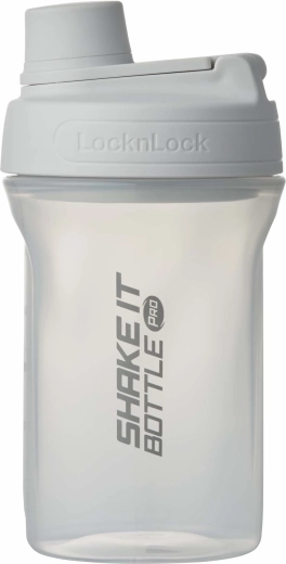 LocknLock Shake It Pro sticlă shaker 650 ml albă