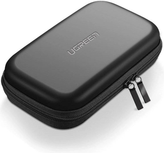 Husă pentru hard disk HDD și accesorii Ugreen neagră - 1 bucată