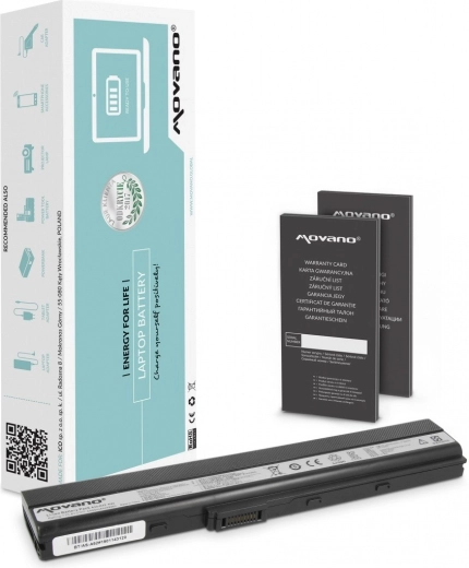 Baterie Movano pentru Asus A52/K52 4400 mAh (48 Wh)