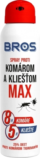 Bros Max spray împotriva țânțarilor și căpușelor 90 ml