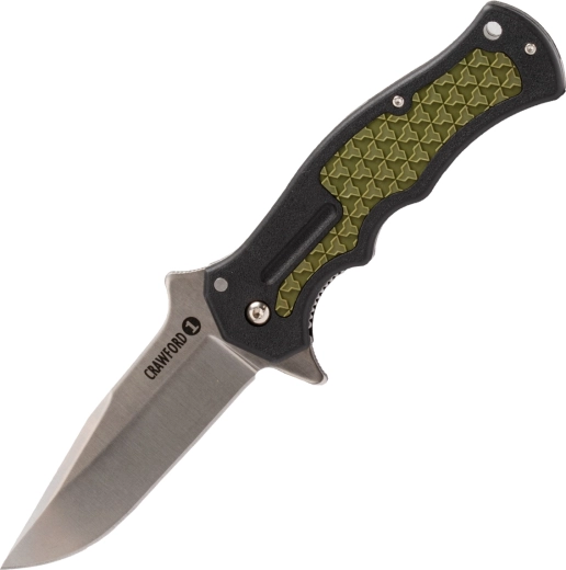 Cuțit de buzunar Cold Steel Crawford model 1 negru-verde