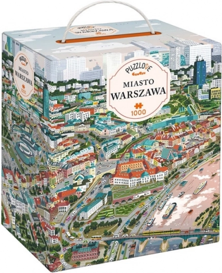 Puzzle Puzzlove Orașul Varșovia 1000 piese