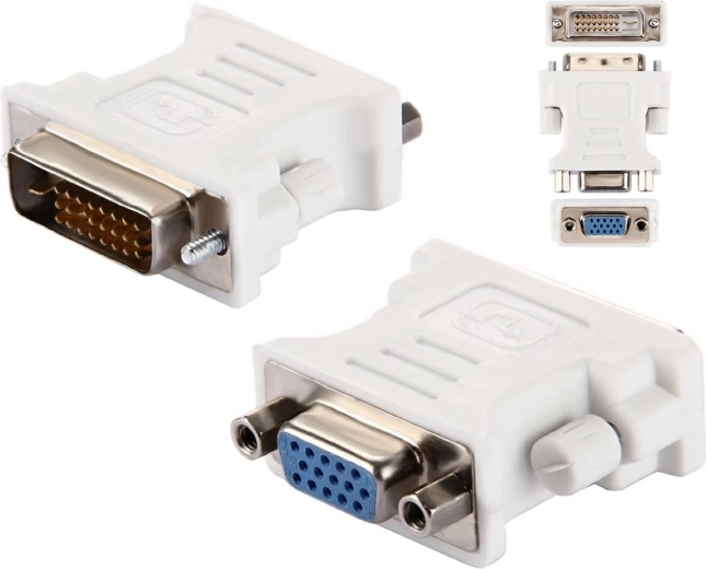 Adaptor Ak205 DVI tată la VGA mamă
