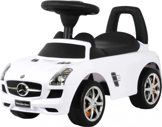 Trotinetă fără pedale Mercedes-Benz SLS AMG albă