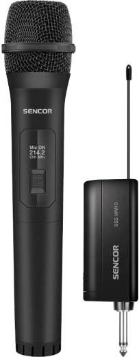 Microfon wireless Sencor SSS WM10 cu receptor