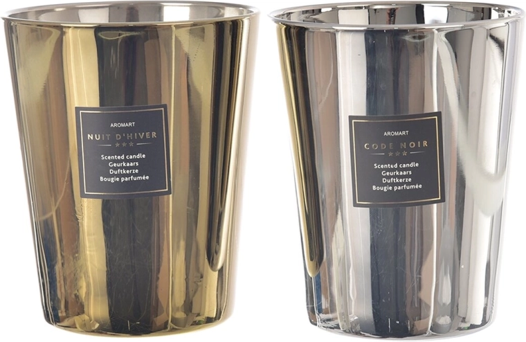 Lumânare parfumată în borcan de sticlă 380 g (2 variante)