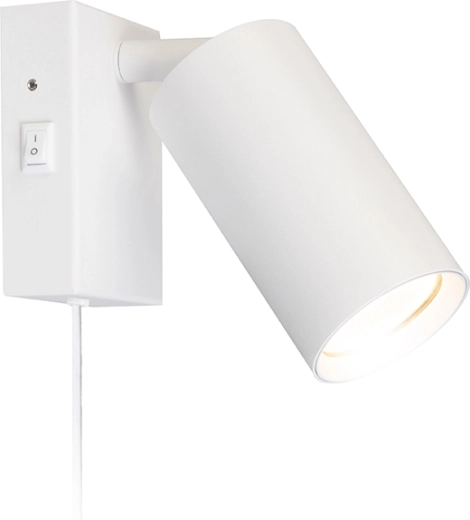 Lampă de perete cu spot Solight Cele GU10 albă