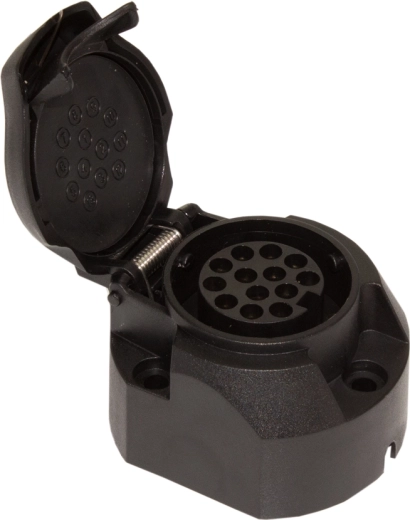 Priză cu conector pentru remorcă, cu 13 pini, 12 V