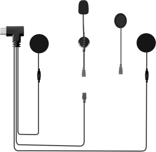 Căști EJEAS HIFI-M3 cu microfoane pentru cască de motocicletă (USB‑C)