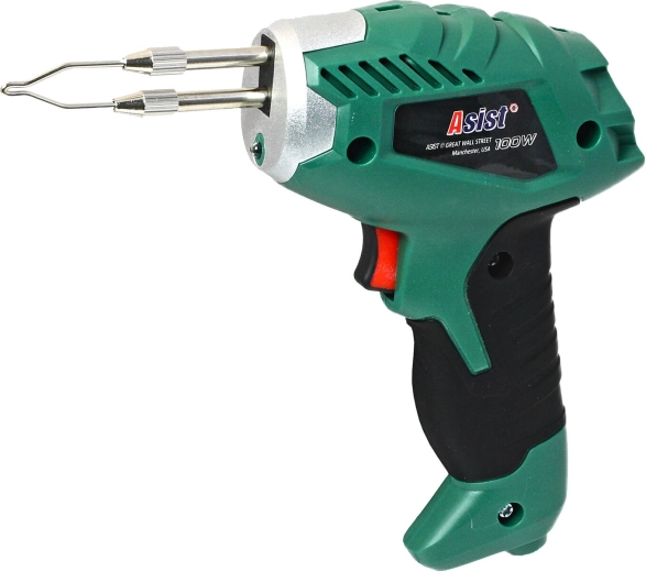 Pistolă de lipit cu transformator 100 W în valiză cu accesorii ASIST