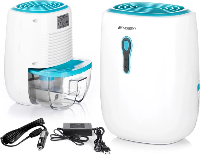Dezumidificator de aer electric Berdsen BR-70W cu adaptor auto 12 V