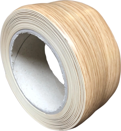 Bandă de margine autoadezivă pentru pardoseală PVC stejar natural 52 mm × 5 m