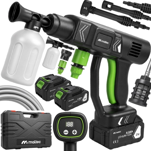 Mașină de spălat cu presiune pe acumulator MalTec m1.1060 - 1 bucată