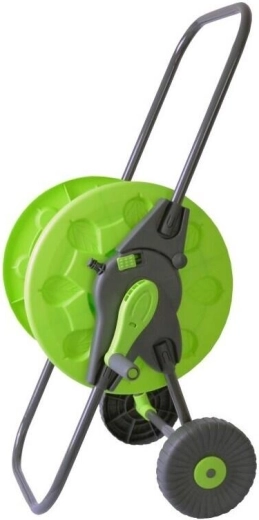 Cărucior pentru furtun de grădină AQUA 60 m, mix de culori