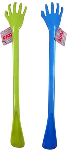 Lingură de încălțat din plastic cu scărpinător TORO 49 cm