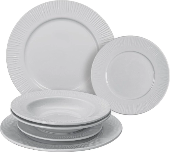 Set de veselă din porțelan Lamart Fancy, 6 bucăți